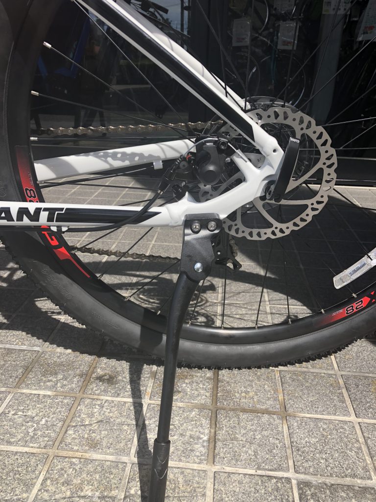 自転車の乗り方 砂利道 段差